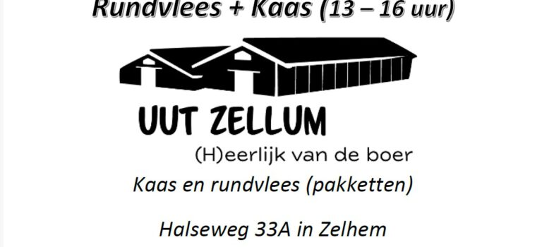 Ophaaldag 13 september bij ‘Uut Zellum’