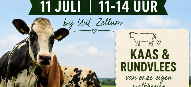 Zomerse ophaaldag 11 juli bij Uut Zellum Ophaaldag 11 juli bij Uut Zellum
